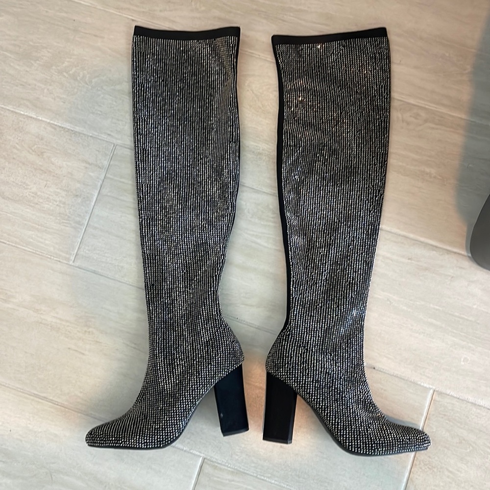 Steve Madden thigh high bravy boots